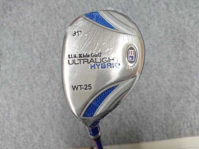 レフティー U.S. Kids Golf ジュニア用 【身長:107cm～122cm対応】 ULTRALIGHT HYBRID WT-25 UT 31° 未使用品 左きき用 訳あり_画像1