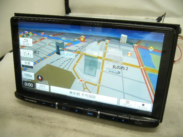 @【中古】 ９V型 2021年 カロッツェリア AVIC-RQ912 メモリーナビ 地デジ/フルセグ/DVD/CD/SD/iPod/USB/HDMI/ブルートゥース/ハンズフリー_画像1