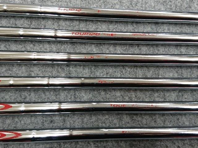 タイトリスト 718 CB #5-PW 6本セット N.S.PRO MODUS3 モーダス3 TOUR 120 (S) 日本仕様 718CB CB718_画像5