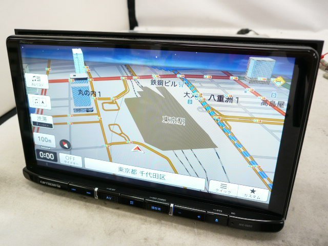 @【中古】 9インチ 2021 カロッツェリア AVIC-RQ912 メモリーナビ 地デジ/フルセグ/DVD/CD/SD/iPod/USB/HDMI/ブルートゥース/ハンズフリー_画像1