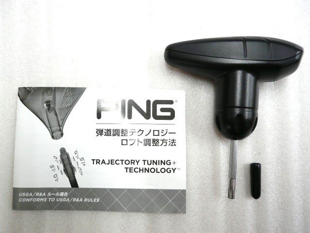 ピン PING G410／G425／G430 ロフト調整用トルクレンチ (G400、G30、G、G25、i25、ANSER対応) 説明書付 レンチ_画像1