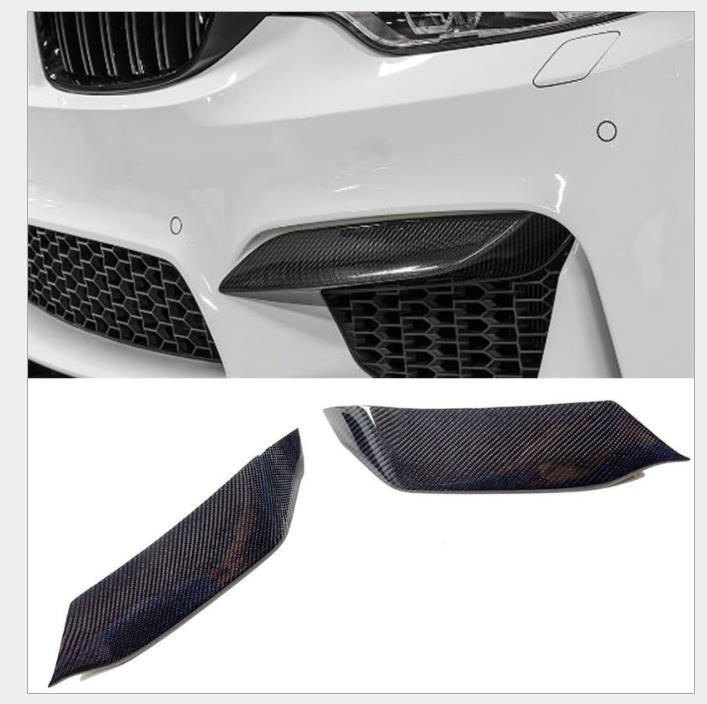 BMW F80 M3 F82 F83 M4 フロントバンパーリップディフューザー上側スプリッタカナードリップ2015-2018_画像1