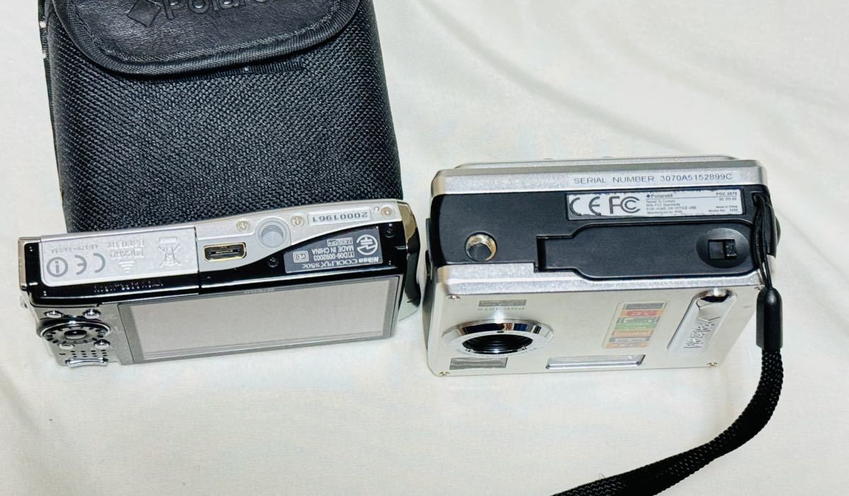 polaroid PDC3070 Nikon COOLPIX S50c まとめ売り 稼動品 ジャンク品 デジカメ ポラロイド コンパクトカメラ カメラ_画像5