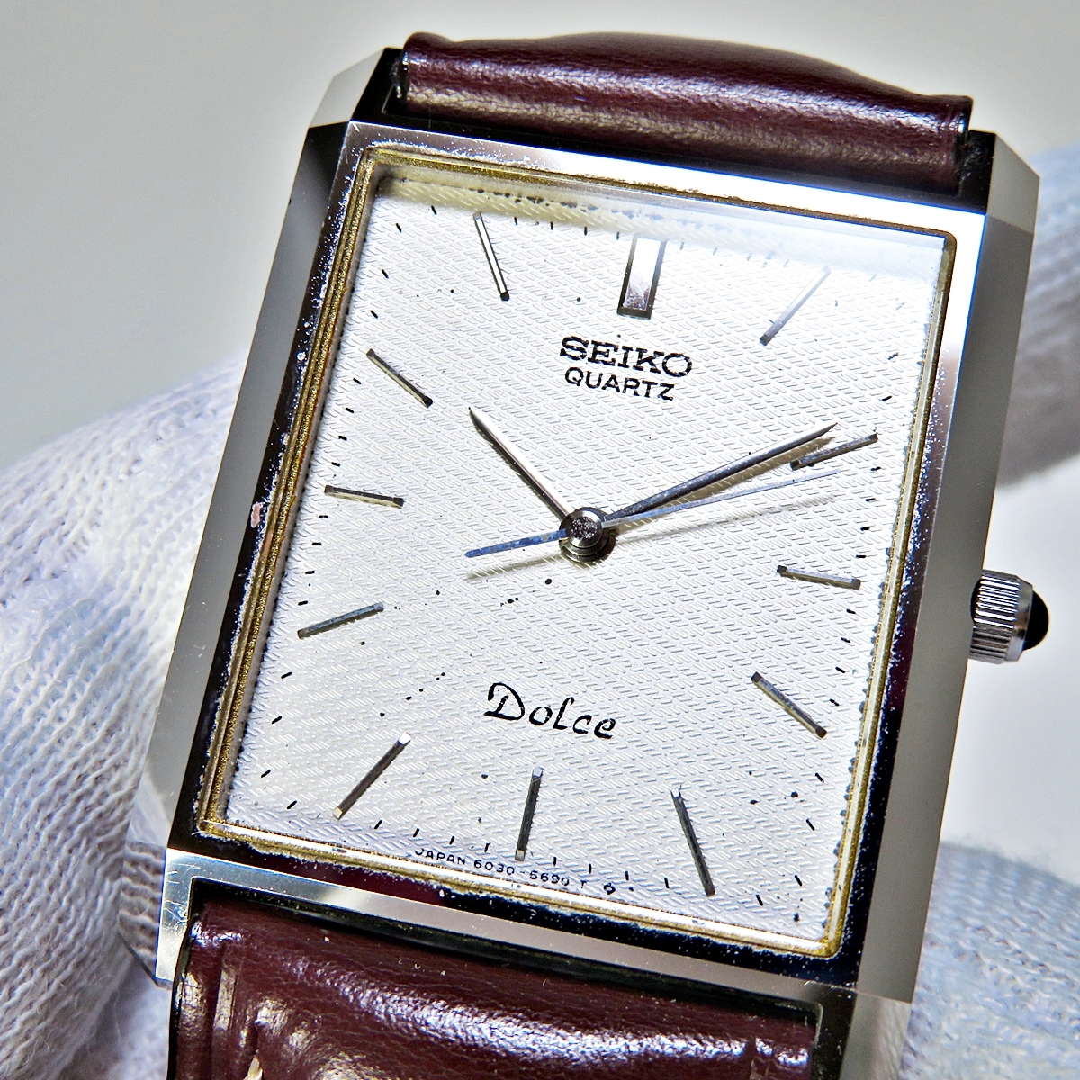 SEIKO DOLCE 6030-5620 セイコー ドルチェ スクエア メンズ SEIKO DOLCE 6030-5620 セイコー ドルチェ スクエア メンズ