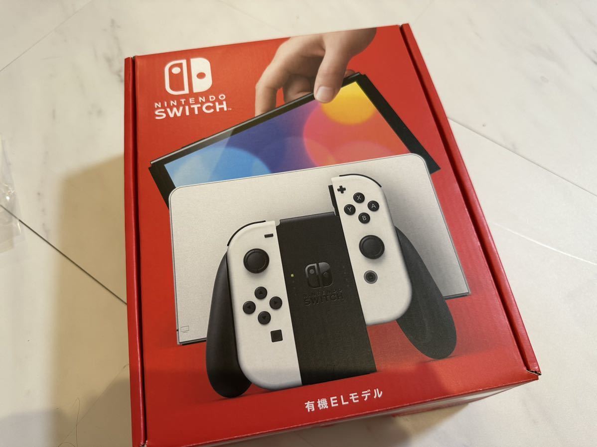 【ほぼ新品】有機ELモデル Nintendo Switch ホワイト _画像1