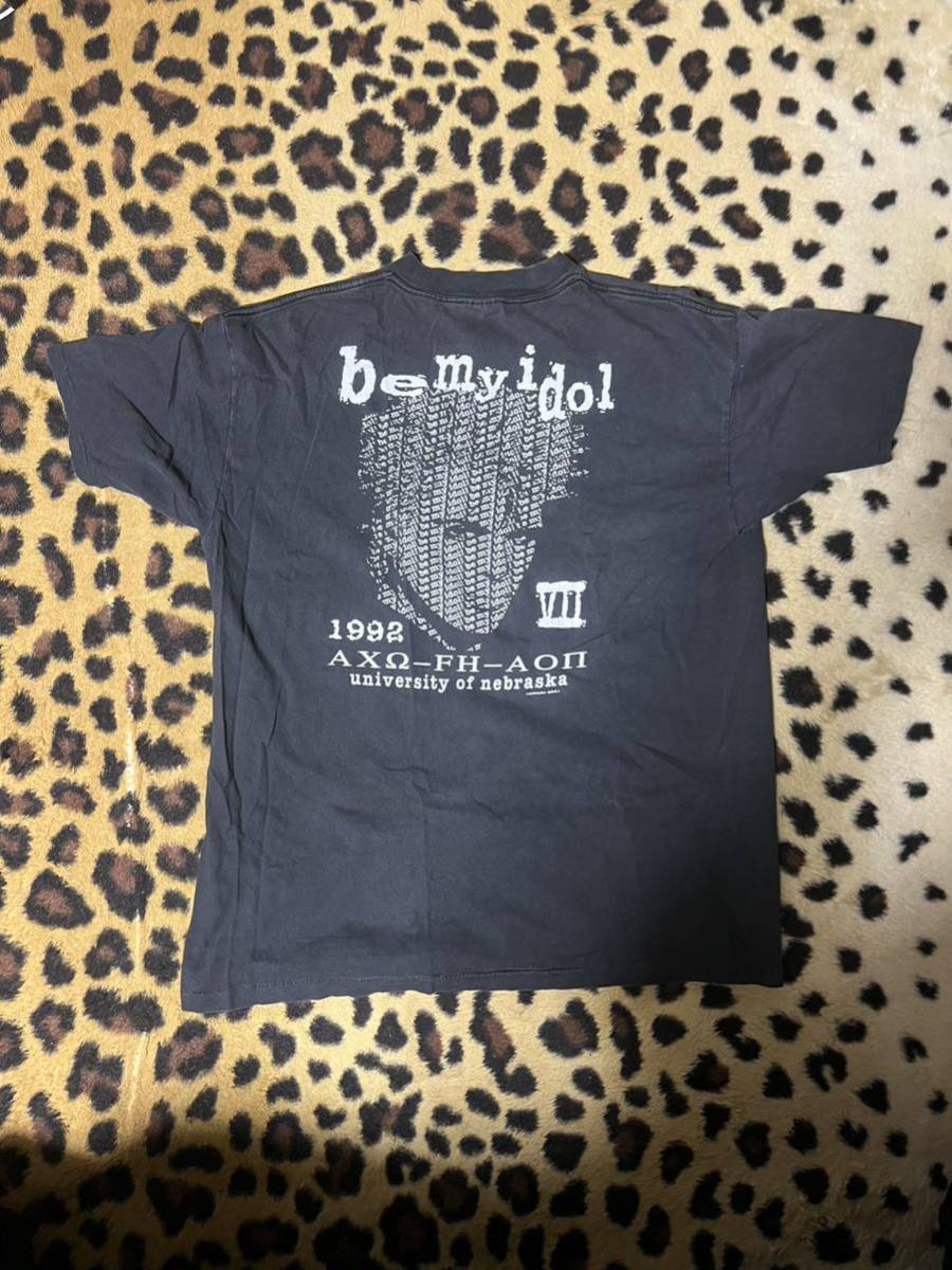 90s vtg vintage ヴィンテージ Billy Idol ビリーアイドル be my idol Tシャツ XL スマパン nirvana MARILYN MANSON レッチリ 