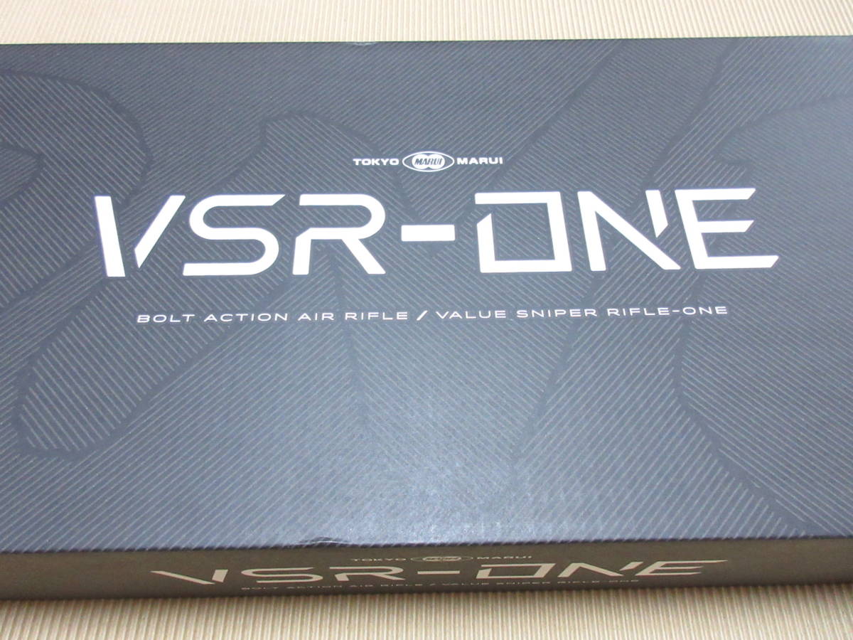 東京マルイボルトアクションエアーライフル VSR-ONE (ブラック) 箱+取扱い説明書+クリーニングロッドセット美品_画像2