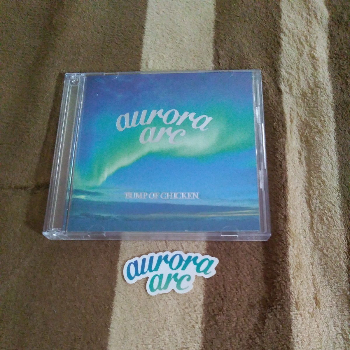 BUMP OF CHICKEN aurora arc(初回限定盤B)(Blu-ray付) ステッカー付き バンプオブチキン CD+BD _画像1