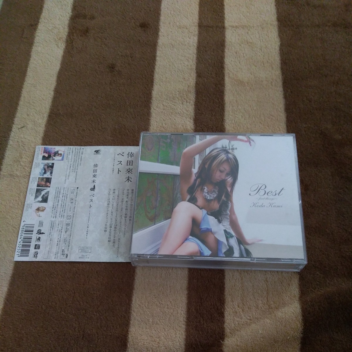 倖田來未 ベスト 「BEST - first things -」 2CD+DVD Butterfly キューティーハニー real Emotion 奇跡 1000の言葉 他 _画像1