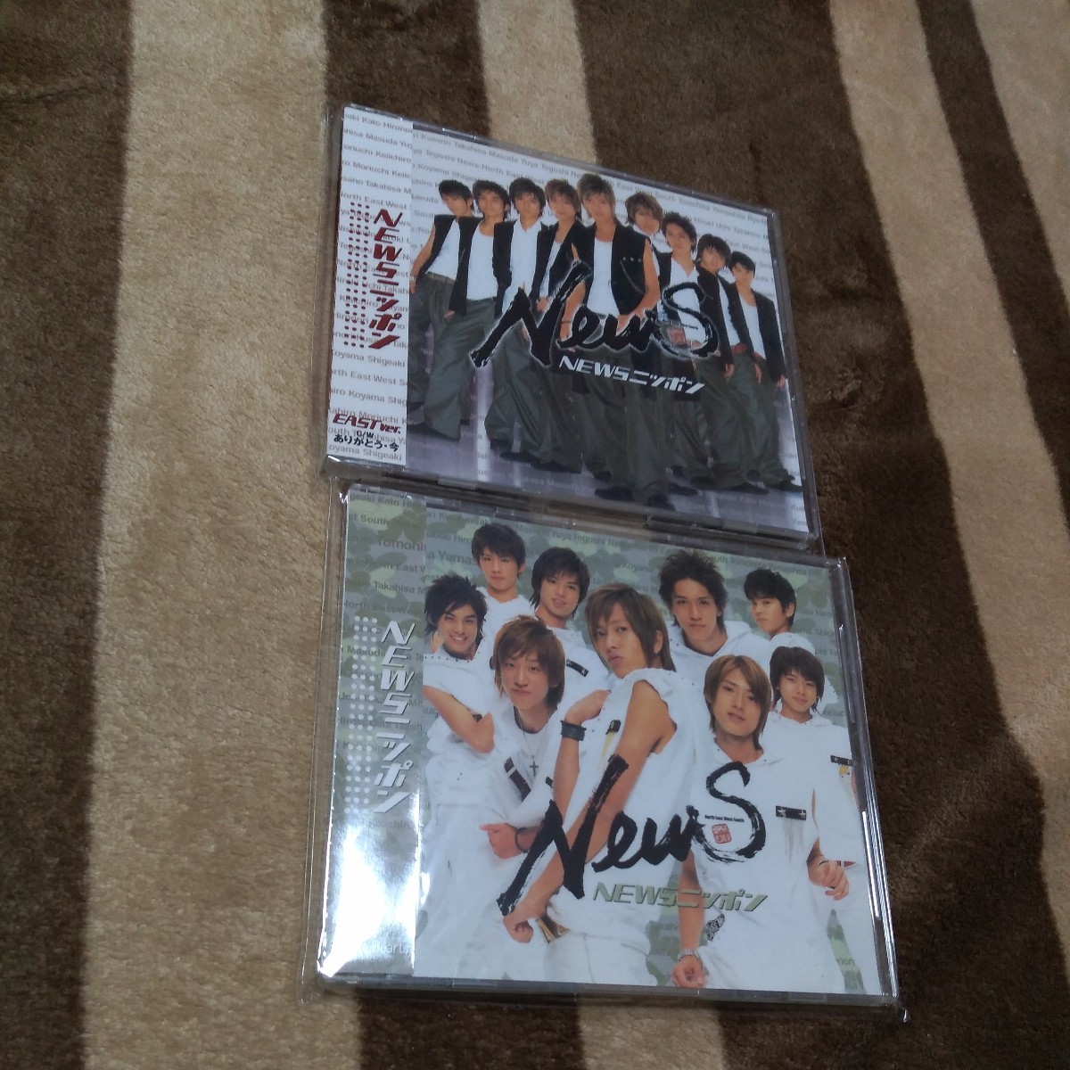 NEWS CD 『NEWSニッポン』EAST盤 WEST盤 2枚 セット 山下智久 _画像1