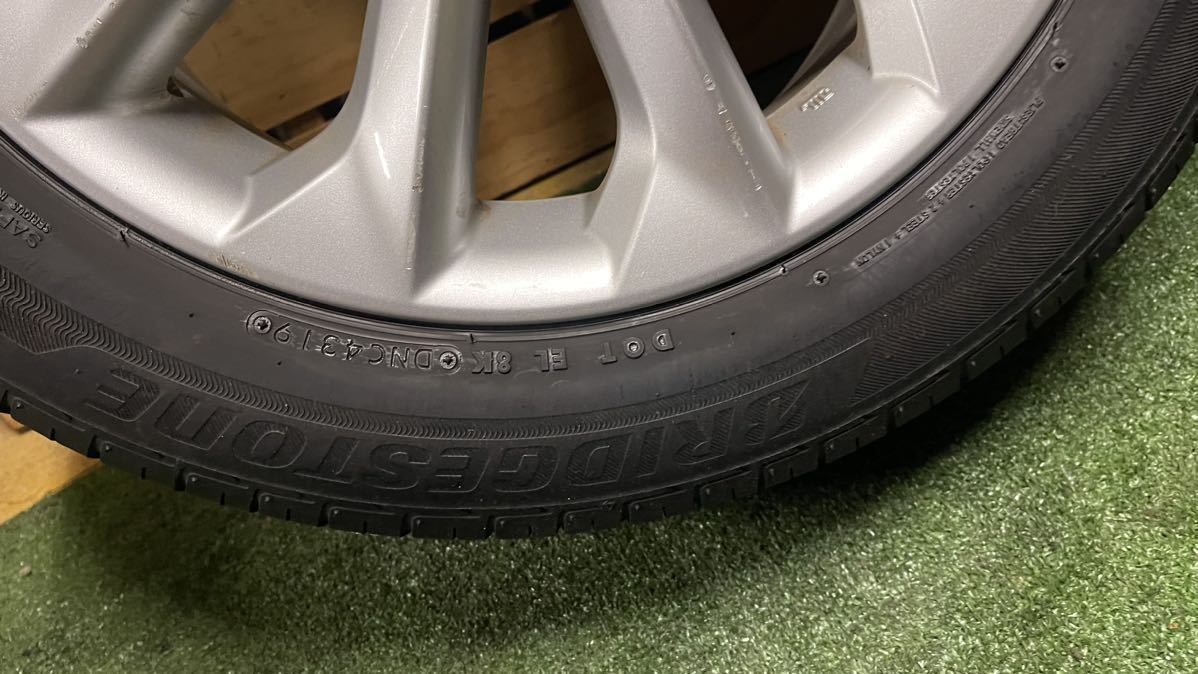 トヨタ純正アルミホイール　カローラツーリング　16インチ×7J　PCD100　5穴　年2019 RADIAL BRIDGESTONE 205/55/R16 1本_画像7