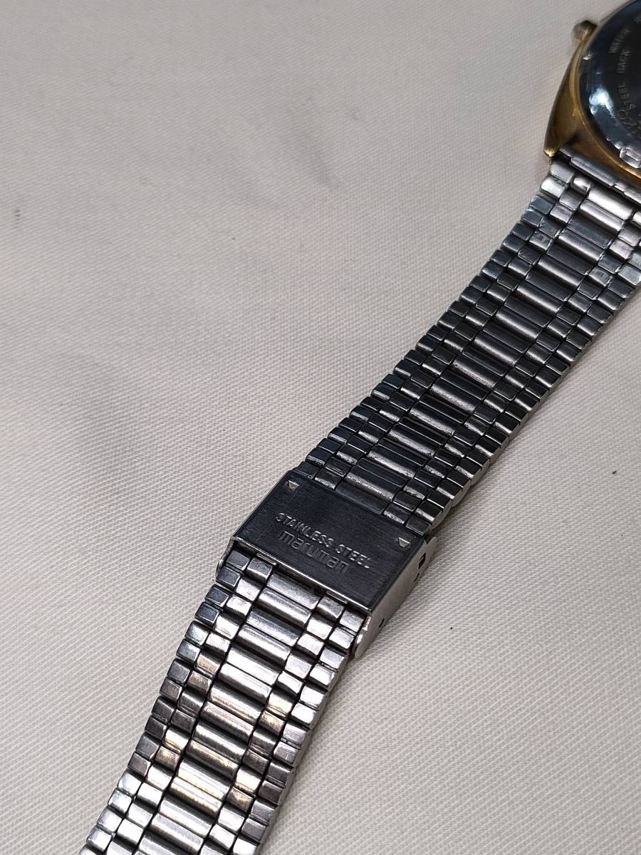 Y404/SEIKO AUTO QUART 7M12-7A20　メンズ　腕時計　不動_画像5