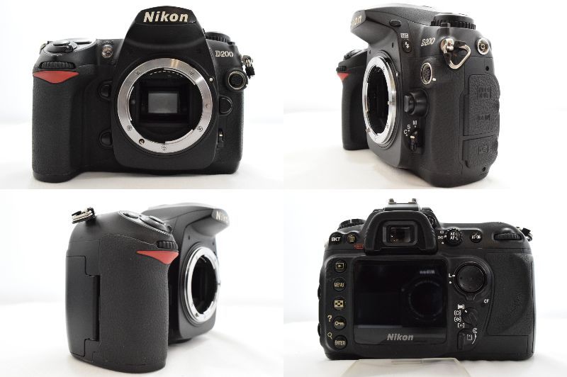 ★すぐに使える★スターターセット♪ Nikon ニコン D200 ボディ + AF-S DX NIKKOR 18-55mm F3.5-5.6 G VR II + ストロボ・バッテリー他多数の画像2
