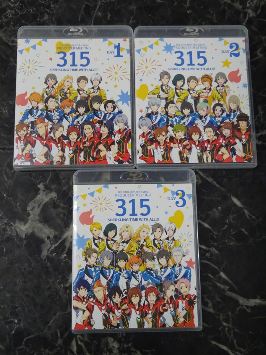 【BD】 THE IDOLM＠STER SideM PRODUCER MEETING 315 SP＠RKLING TIME WITH ALL!!! EVENT Blu-ray 中古_画像3