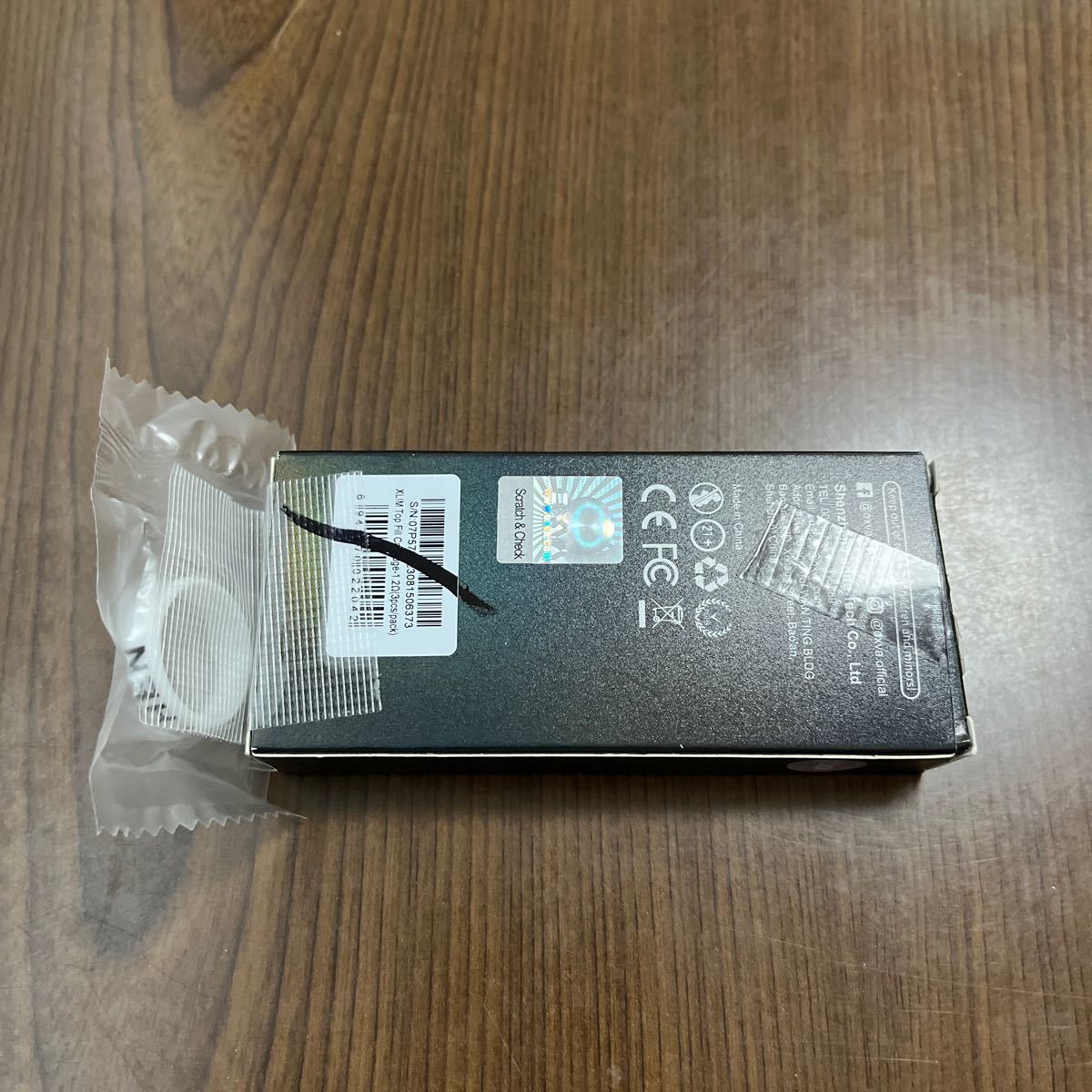 601p2032☆ OXVA Xlim V3 交換用カートリッジ 3個 (ベイプバンドセット) (1.2Ω)の画像7