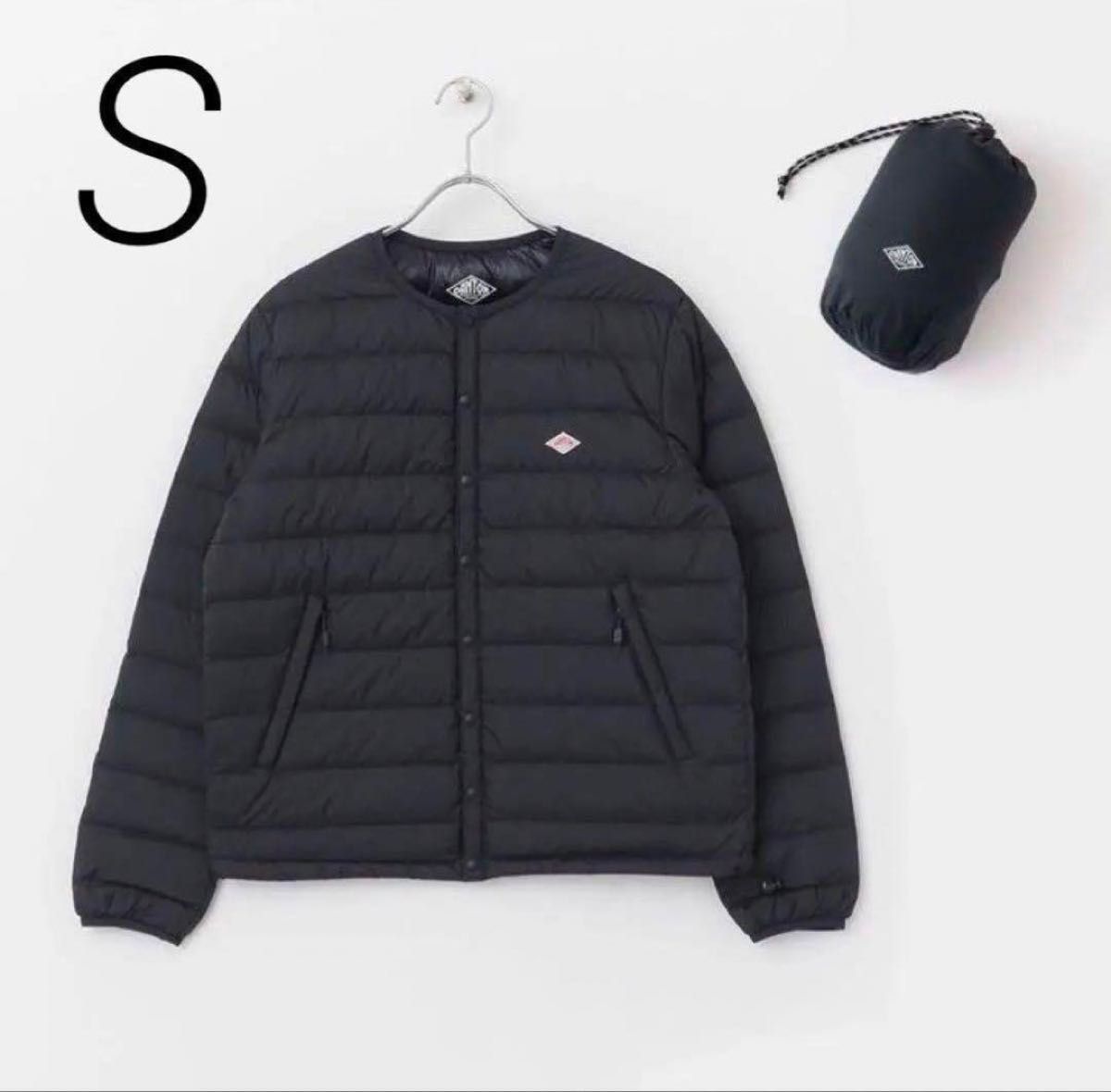 新品 Dantonダントン インナーダウン ジャケット ブラックS 新品 Dantonダントン インナーダウン ジャケット ブラックS