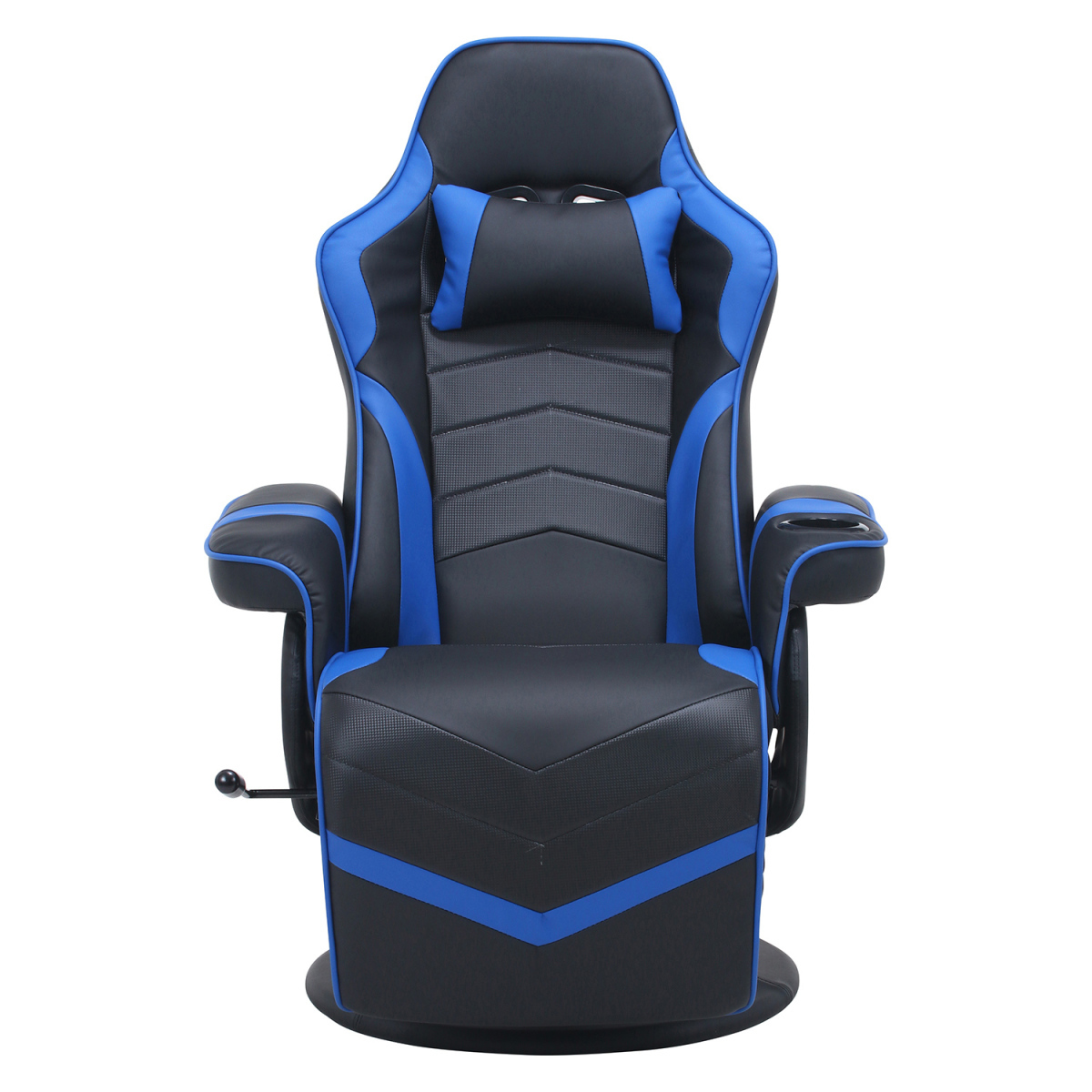  personal ge-ming chair foot less attaching black ( one part blue )[ new goods ][ free shipping ]( Hokkaido Okinawa remote island postage separately )
