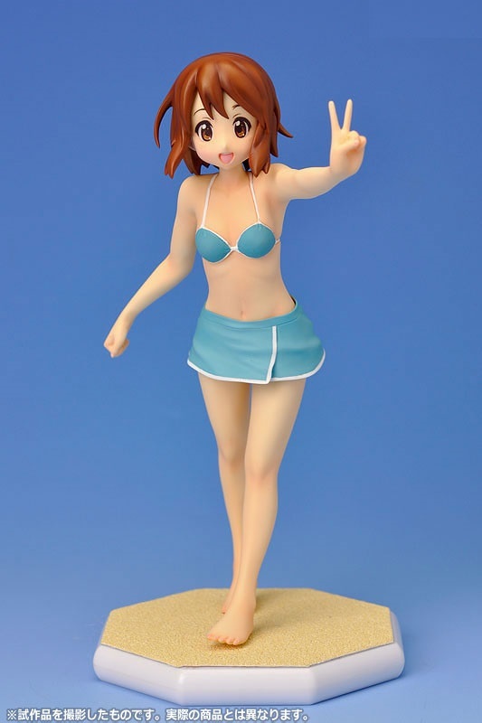 Wave 1/10 PVC made has painted final product figure BEACH QUEENS K-On! Hirasawa Yui unopened goods 