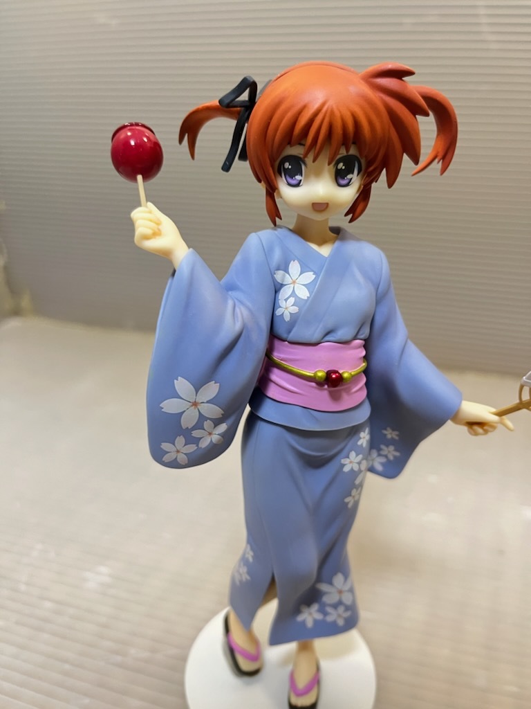 FREEing free wing 1/8 final product figure Y-STYLE Magical Girl Lyrical Nanoha The MOVIE 2nd A*s height block .. is yukata Ver. Junk 