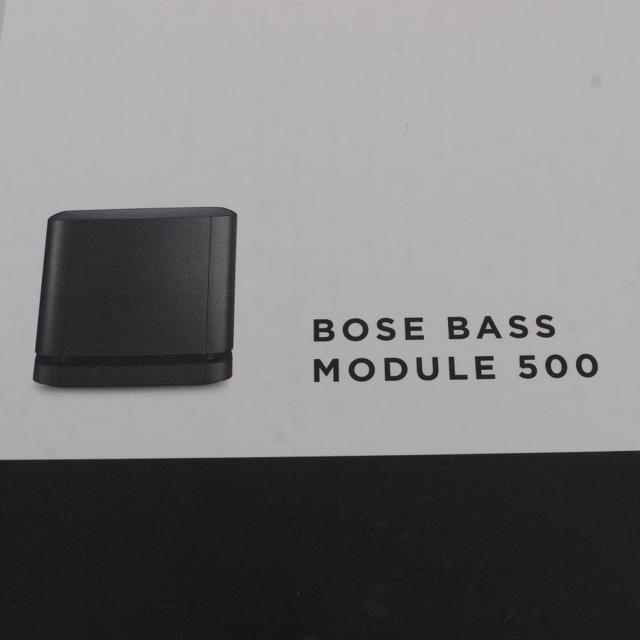 【新品未開封】BOSE Bass Module 500 サブウーファー ホームシアター スピーカー ボーズ バス モジュール 本体_画像3