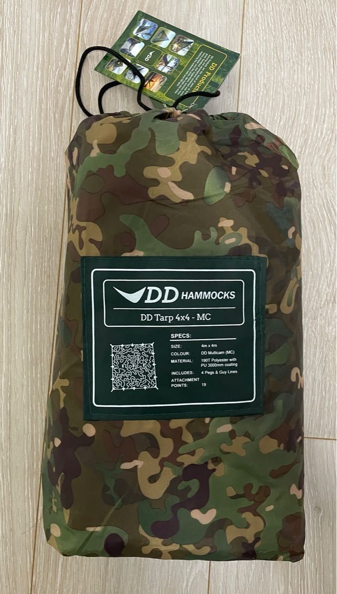 DD hammocks Tarp 4×4 Multicam MC迷彩 DDタープ  日本正規品