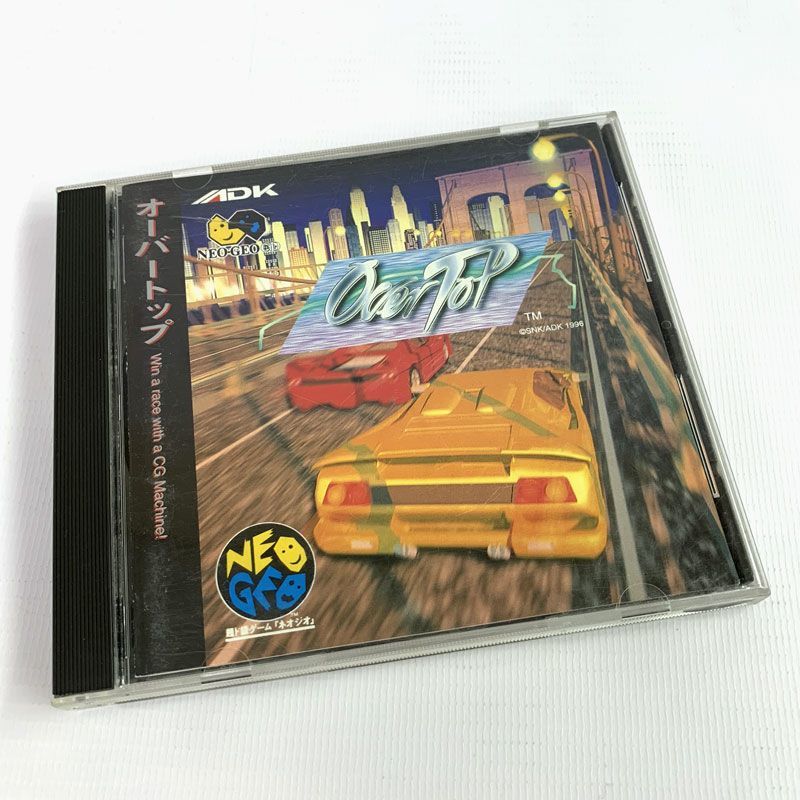 《ジャンク》《レトロ》オーバートップ ネオジオCD/NEOGEO/SNK/ADK/店頭/他モール併売《ゲーム・山城店》A2133_画像1