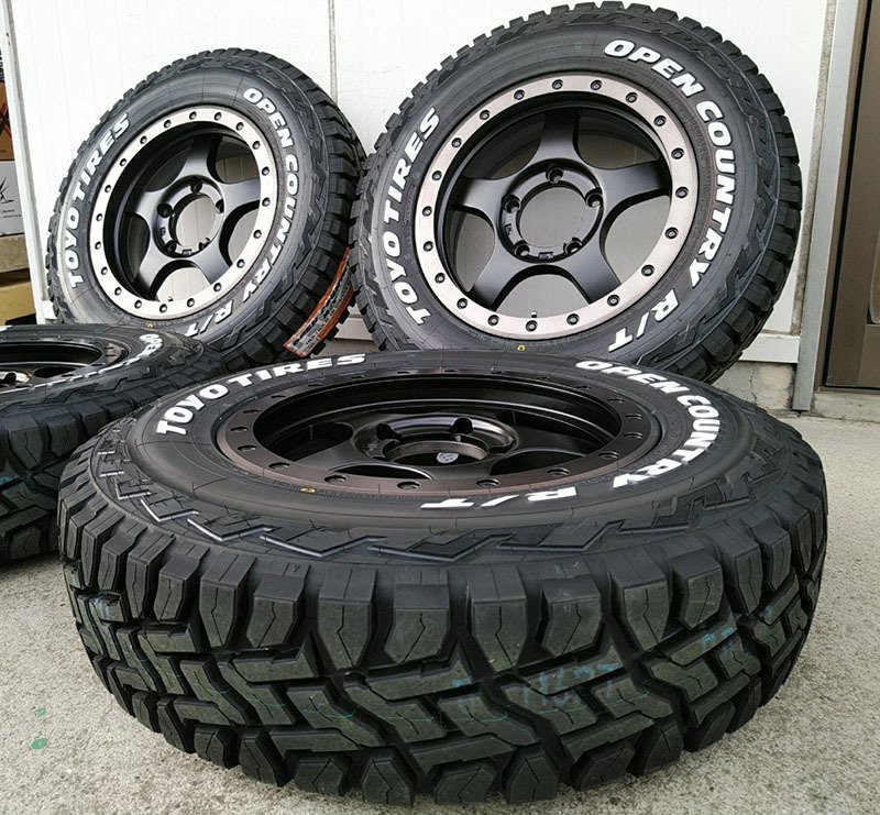 ジムニー JB64 JB23 タイヤホイールセット 新品4本セット TOYO オープンカントリーRT 185/85R16 16インチ BDX05_画像8