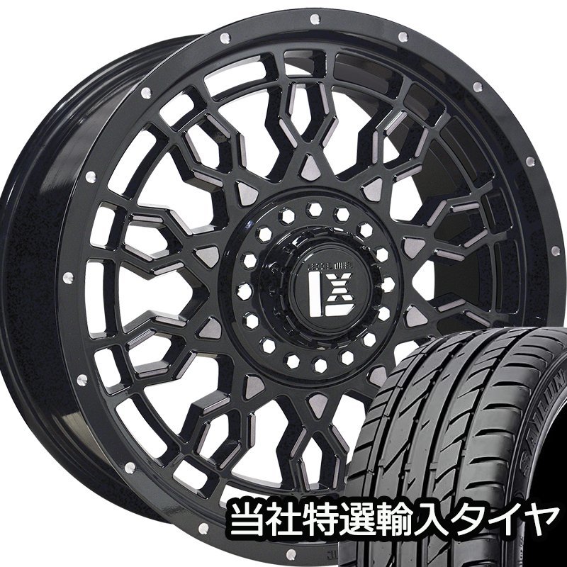 エクスプローラー 18インチ LEXXEL PreDator プレデター 当社特選タイヤ タイヤホイール 245/60R18_画像1