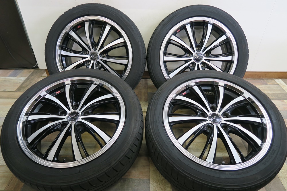 ★WEDS レオニス☆TRANPATH 205/50R17☆7J 47 PCD114.3 5H★管理4013_画像1