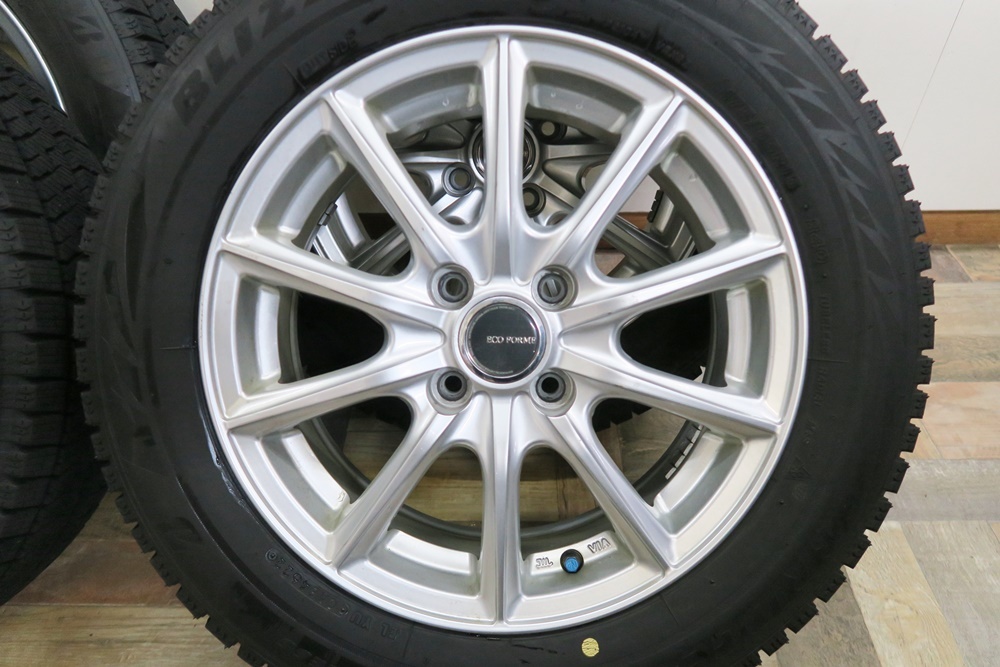 ★エコフォルム☆VRX2 175/65R15☆5.5J 42 PCD100 4H★管理4023_画像5