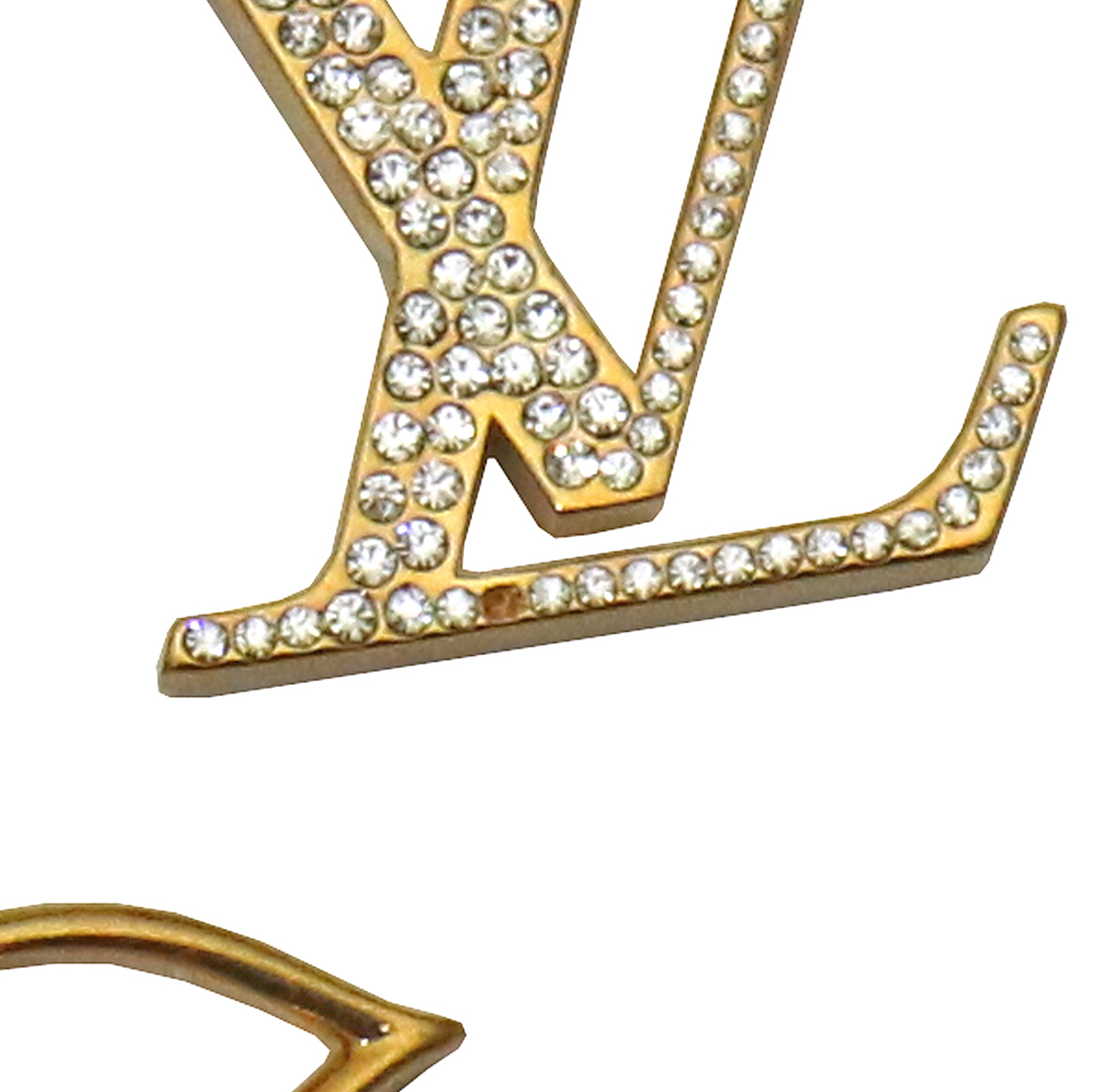 Louis Vuitton【ルイヴィトン】 ビジューサックシェンヌ フラワーフィネス M68998 ゴールド/シルバー レディース【USED】(JD-GAI-7432)_画像3
