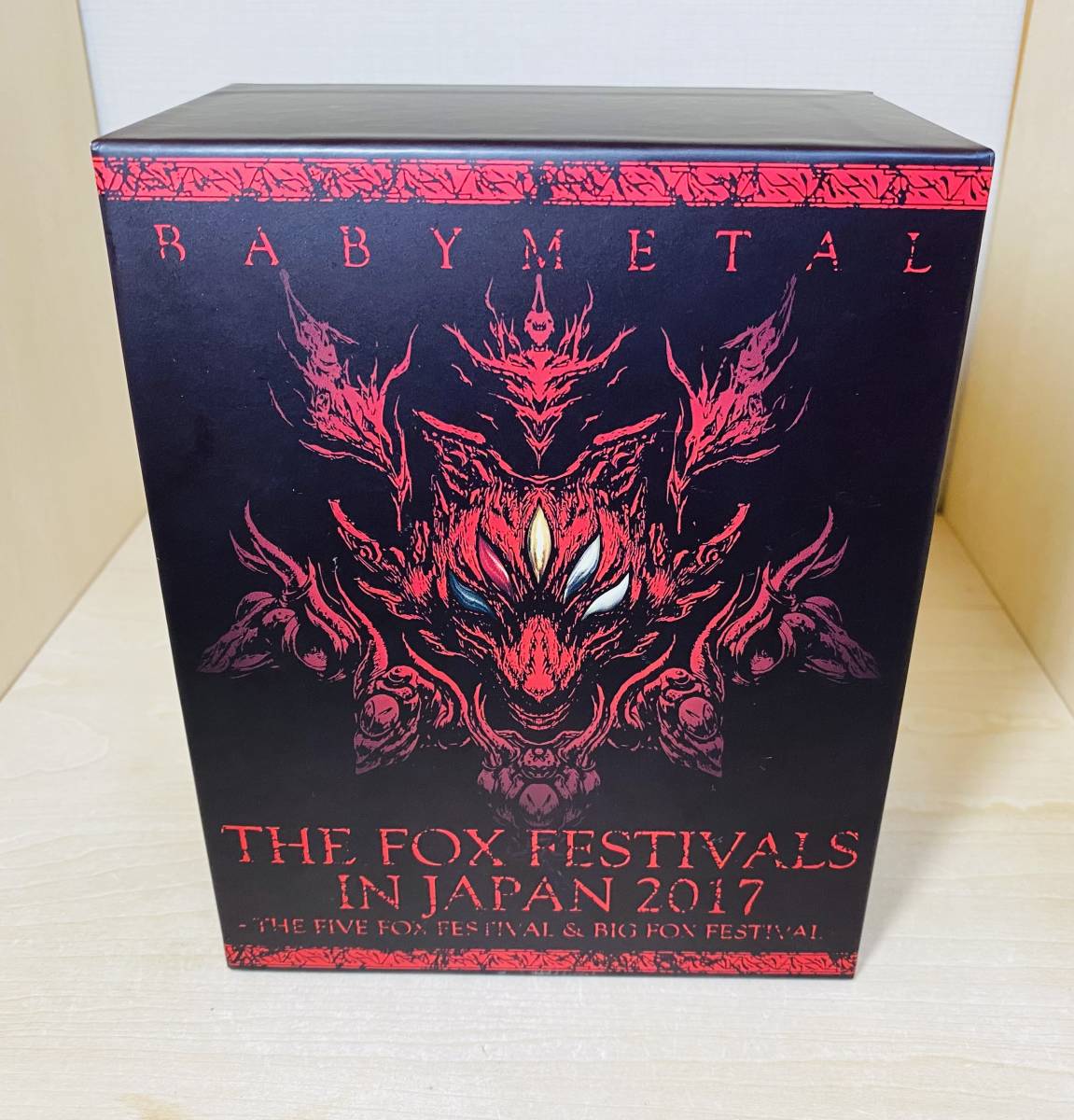 # free shipping with special favor # Blu-ray BABYMETAL THE FOX FESTIVALS IN JAPAN 2017 -THE FIVE FOX FESTIVAL & BIG FOX FESTIVAL (THE ONE limitation version )