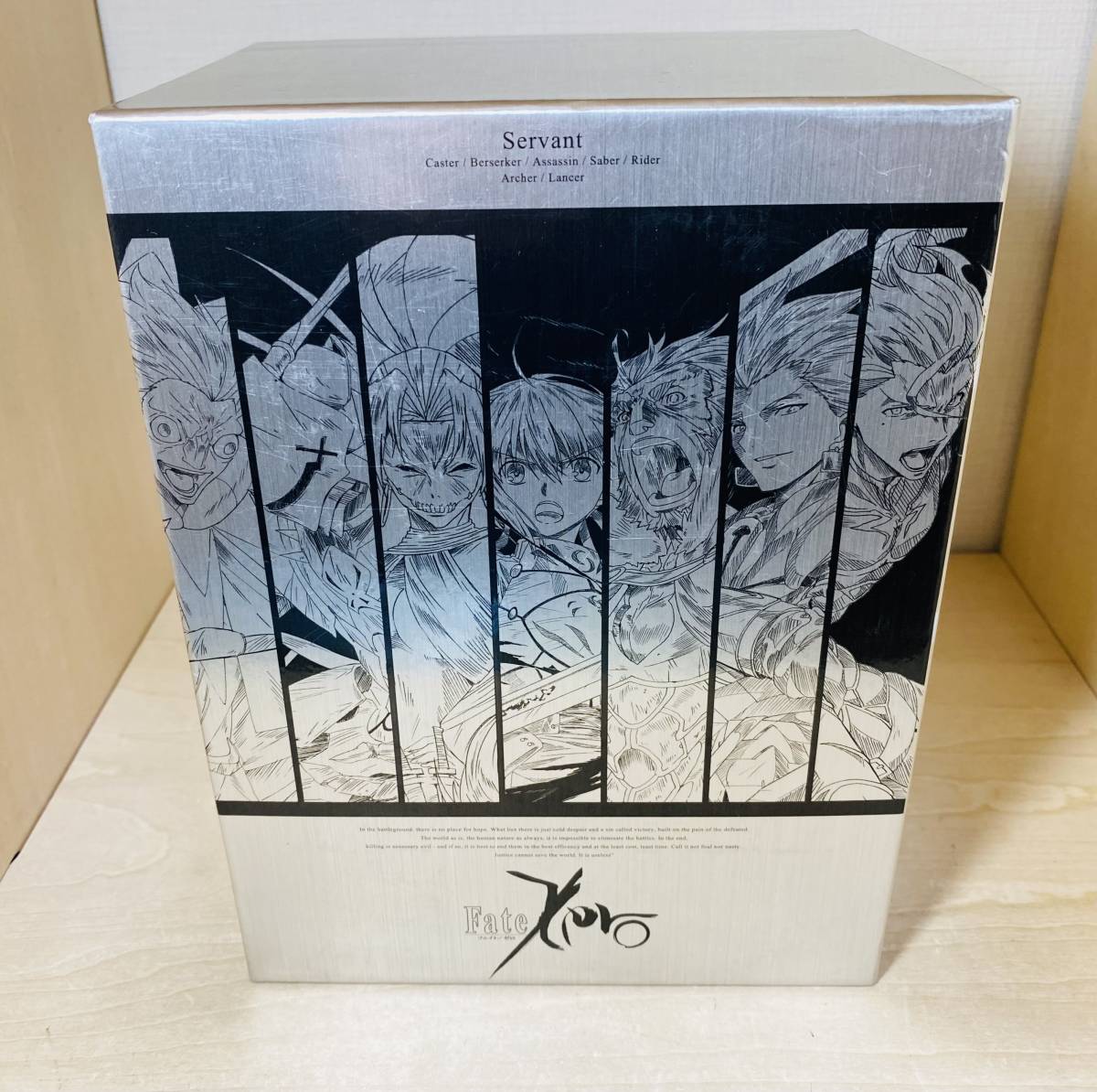 ■送料無料■ Fate/Zero Blu-ray Disc Box Ⅰ Ⅱ 全2巻セット 完全生産限定版 全巻収納BOX付_画像4