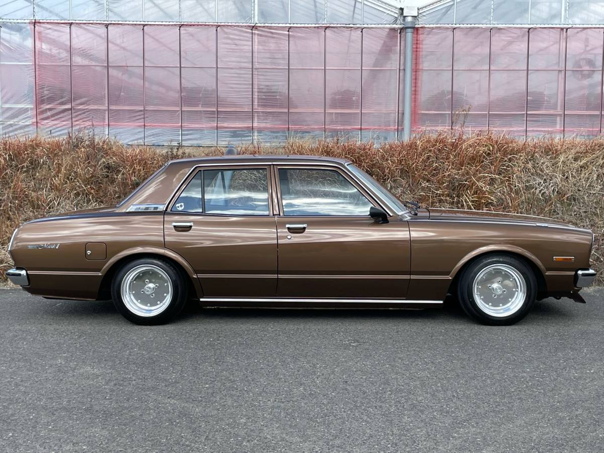 ☆希少！昭和54年式・ブタ目・マークⅡ・RX40・前後車高調・MK1ホイール・車検 令和７年８月・エアコン完備！_画像5