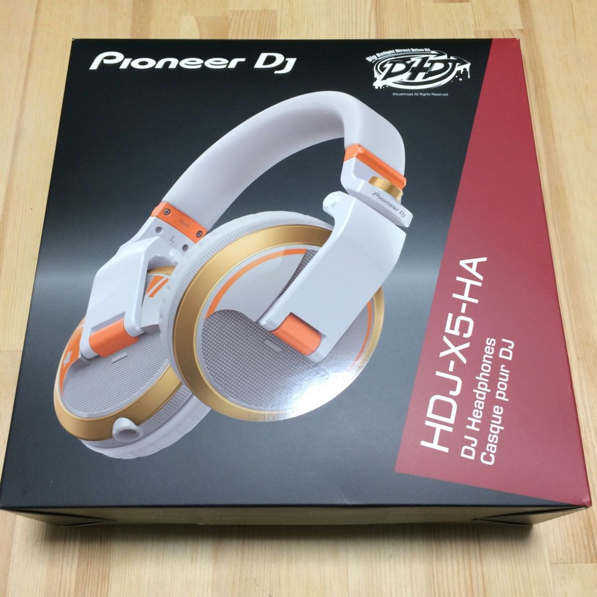 美品 Pioneer DJ HDJ-X5-HA D4DJ Happy Around コラボ 美品 Pioneer DJ HDJ-X5-HA D4DJ Happy Around コラボ