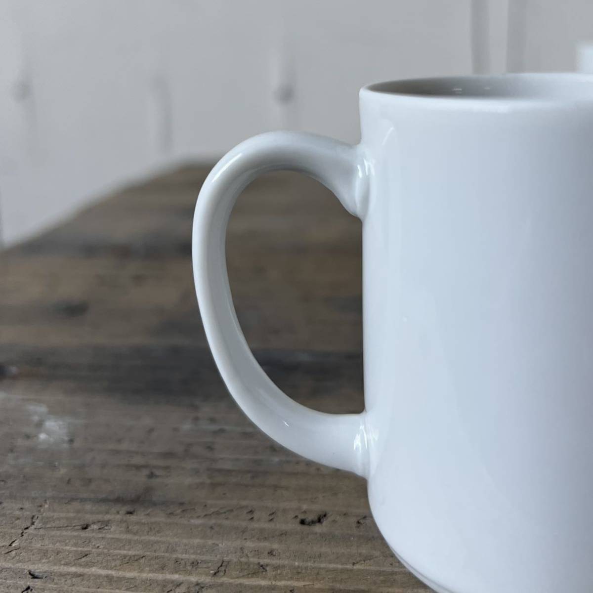 5個set 筒形デミタスカップ 80-90ｍｌデッドストック 白磁 陶器 検: コーヒー デザートカップ レトロ ビンテージ アンティーク_画像3