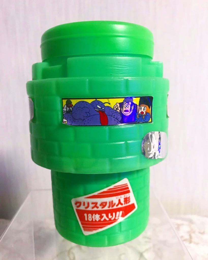 ☆1986年 当時物 エポック社 ドラゴンボール マッスルヒーロー クリスタル人形 未開封品 ドラ消し_画像2