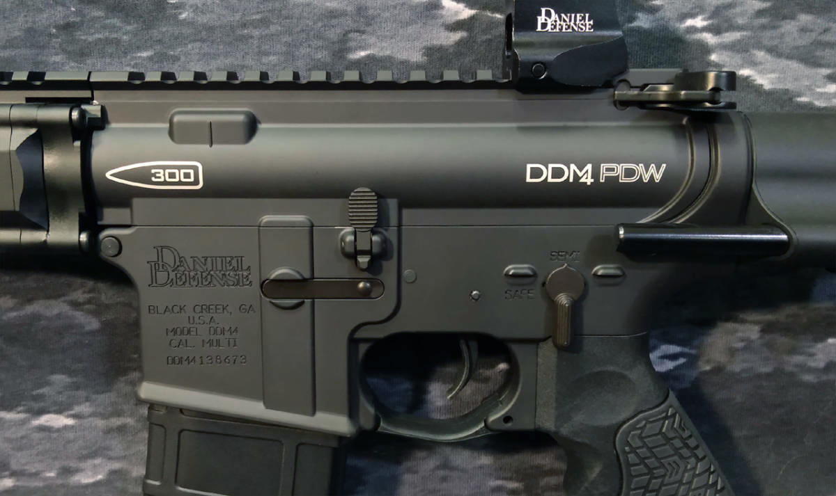 セラコ DDM4PDW 秒40ハイサイ GATE TITAN電子トリガーカスタム 検）M4 SR16 VFC G&P GATE PTS FORTIS TROY NOVESKE Daniel Defense_画像2