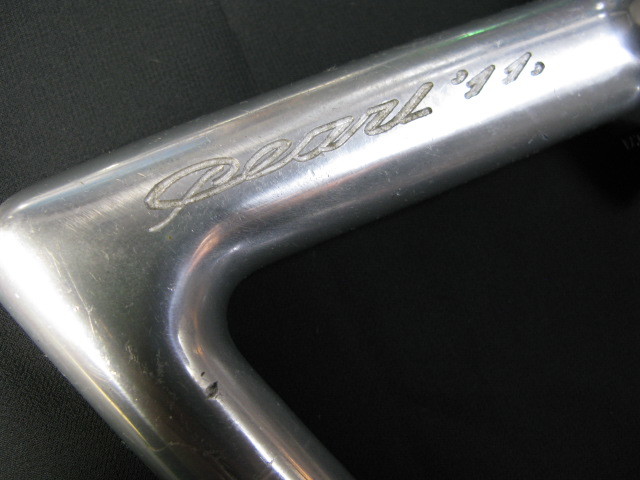ピスト・競輪/NJS刻印無し【NITTO pearl 11】軽合ステム110mm貴重中古_画像2