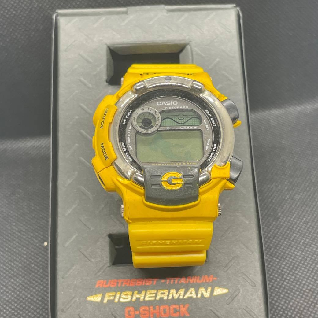 【1スタ】 G-SHOCK FISHERMAN DW-8600YJ-9T フィッシャーマン メン・イン・イエロー CASIO カシオ Gショック ジーショック #S0536_画像8