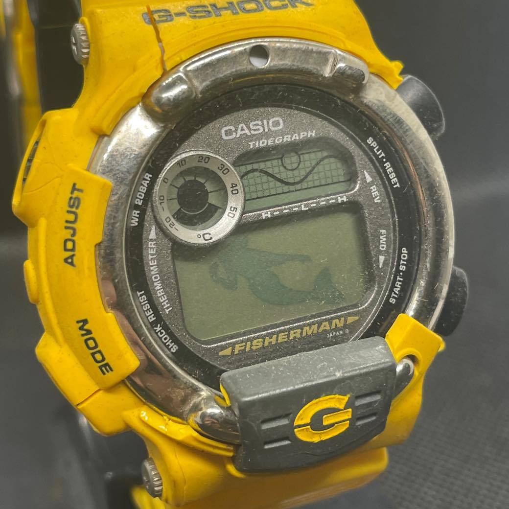 【1スタ】 G-SHOCK FISHERMAN DW-8600YJ-9T フィッシャーマン メン・イン・イエロー CASIO カシオ Gショック ジーショック #S0536_画像2