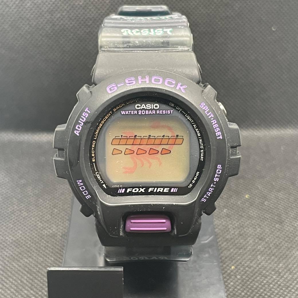 【1スタ】 G-SHOCK DW-6620-6 スコーピオン 限定 サソリ スケルトン 紫 CASIO カシオ Gショック ジーショック #S0571_画像2