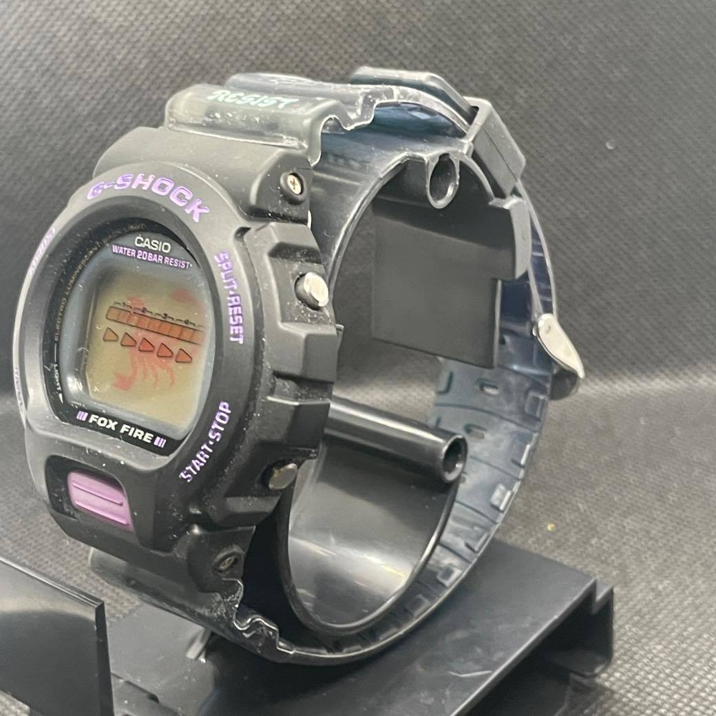 【1スタ】 G-SHOCK DW-6620-6 スコーピオン 限定 サソリ スケルトン 紫 CASIO カシオ Gショック ジーショック #S0571_画像3