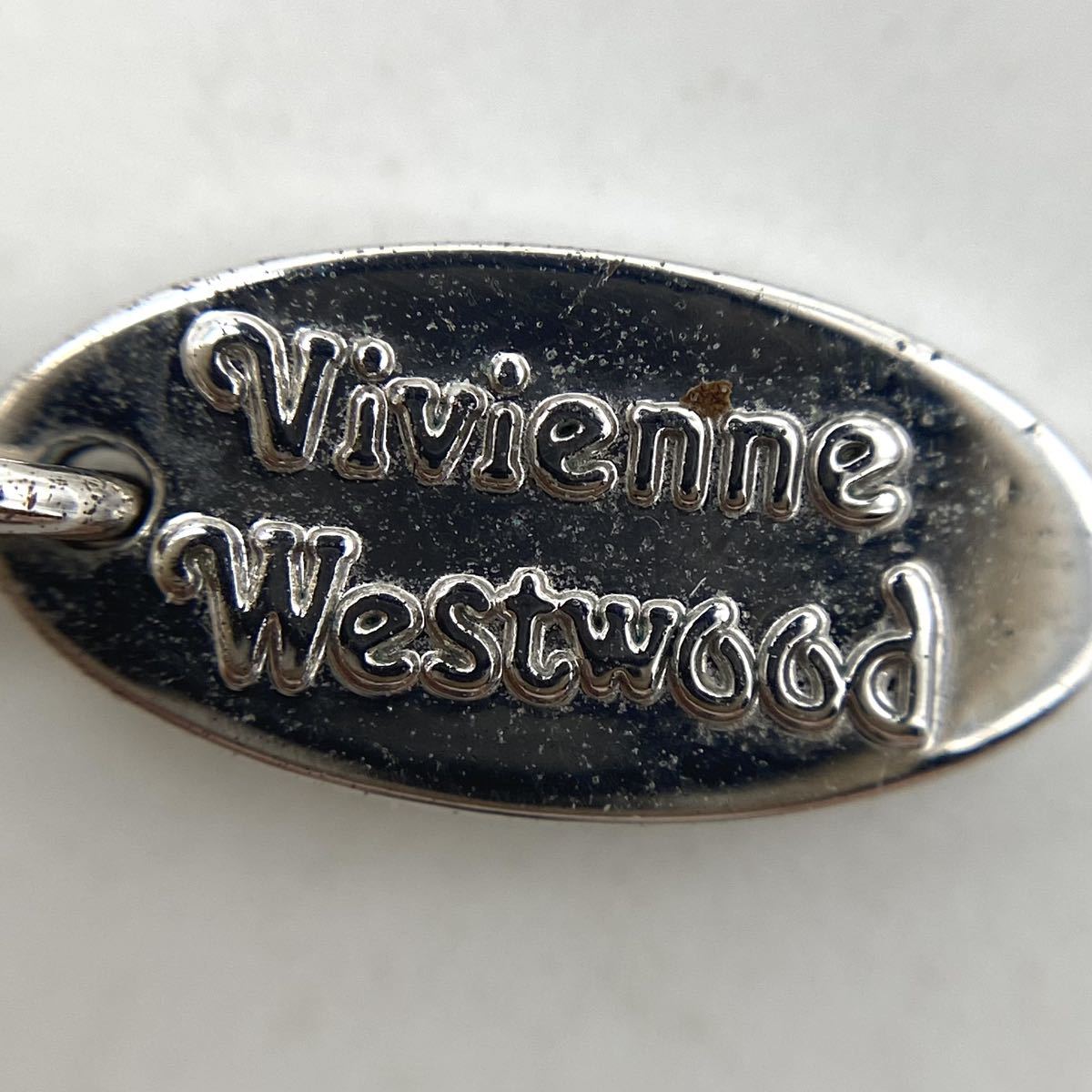 Vivienne Westwood ヴィヴィアン ウエストウッド ネックレス シルバー×エメラルド メイフェアスモールオーブアクセサリー P95_画像5