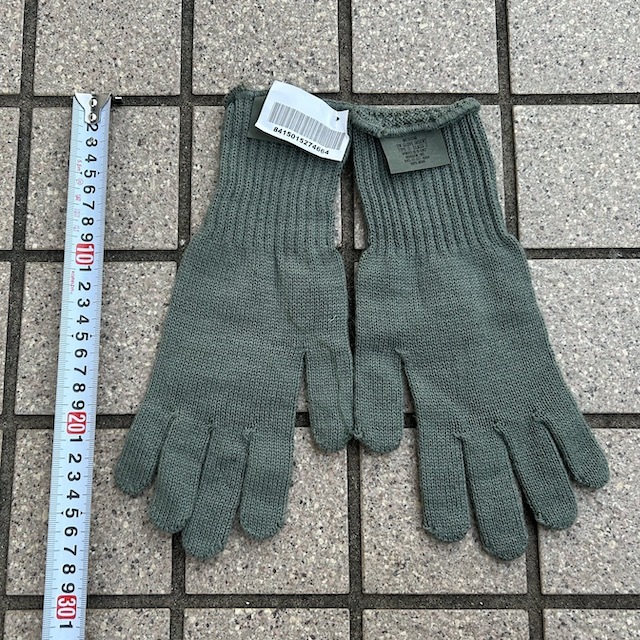 米軍　インサートグローブ　typeⅡ　手袋　タグ付き　M_画像1