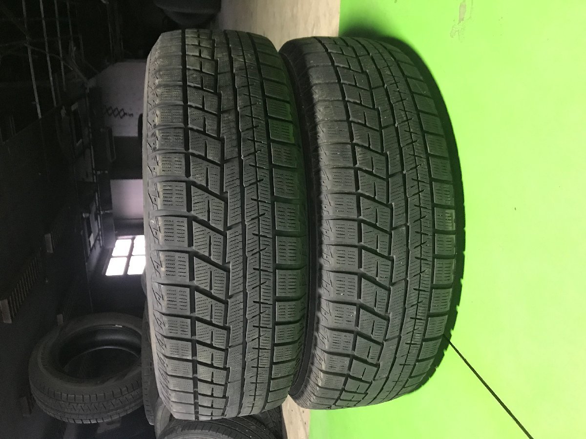 管理番号：C1-16-4●【送料無料！2本セット】195/65R16 YOKOHAMA ICE GUARD IG60 2021年製 ７部山/冬タイヤ/適格請求書発行可能_画像2