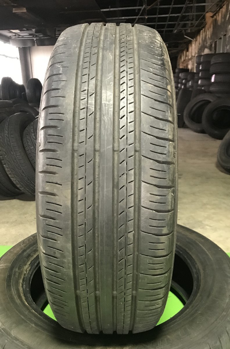 管理番号：C1-16-1【送料無料！2本セット】225/60R18 DUNLOP GRANDTREK PT30 2021年製 7部山/夏タイヤ/適格請求書発行可能_画像7