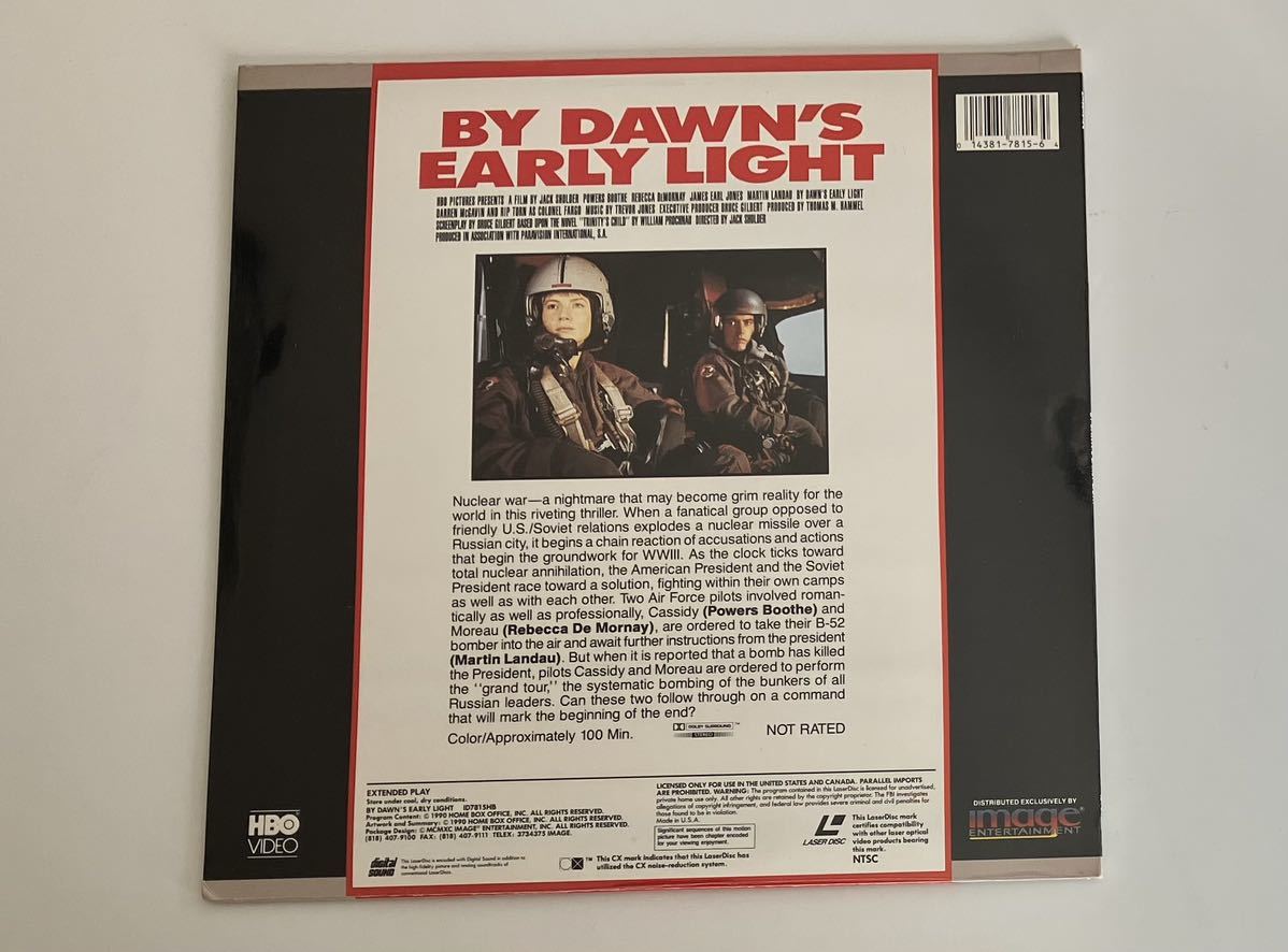 [ unopened new goods / import version LD]BY DAWN\'S EARLY LIGHT( last * count down / large ... selection ) LD ID7815HB 90 year Jack Sholder direction work, not yet DVD. masterpiece 