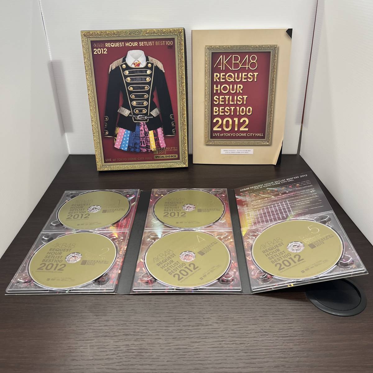 H#4290A　DVD5枚組 初回生産限定盤 AKB48 リクエストアワーセットリストベスト100 2012 スペシャルDVDBOX ヘビーローテーションVer. _画像3