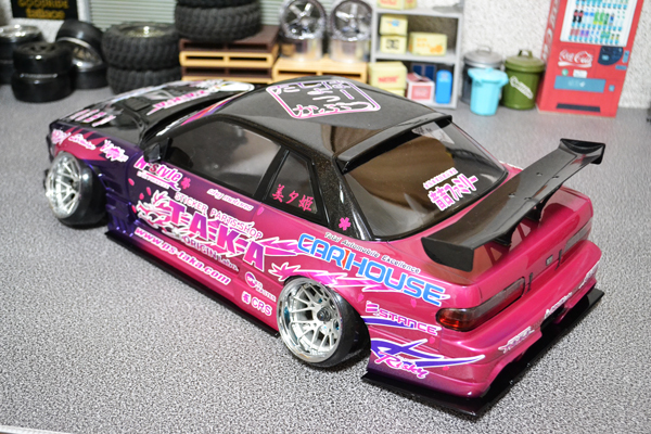 ◆◇　最新作　アディクション製　S13 シルビア　藤尾号　2023_画像4